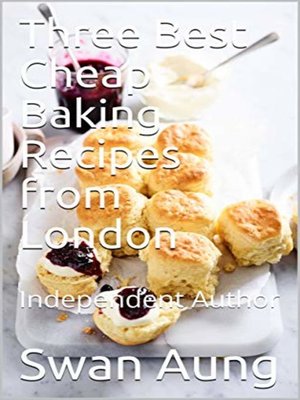 cover image of Three Best Cheap Baking Recipes from London